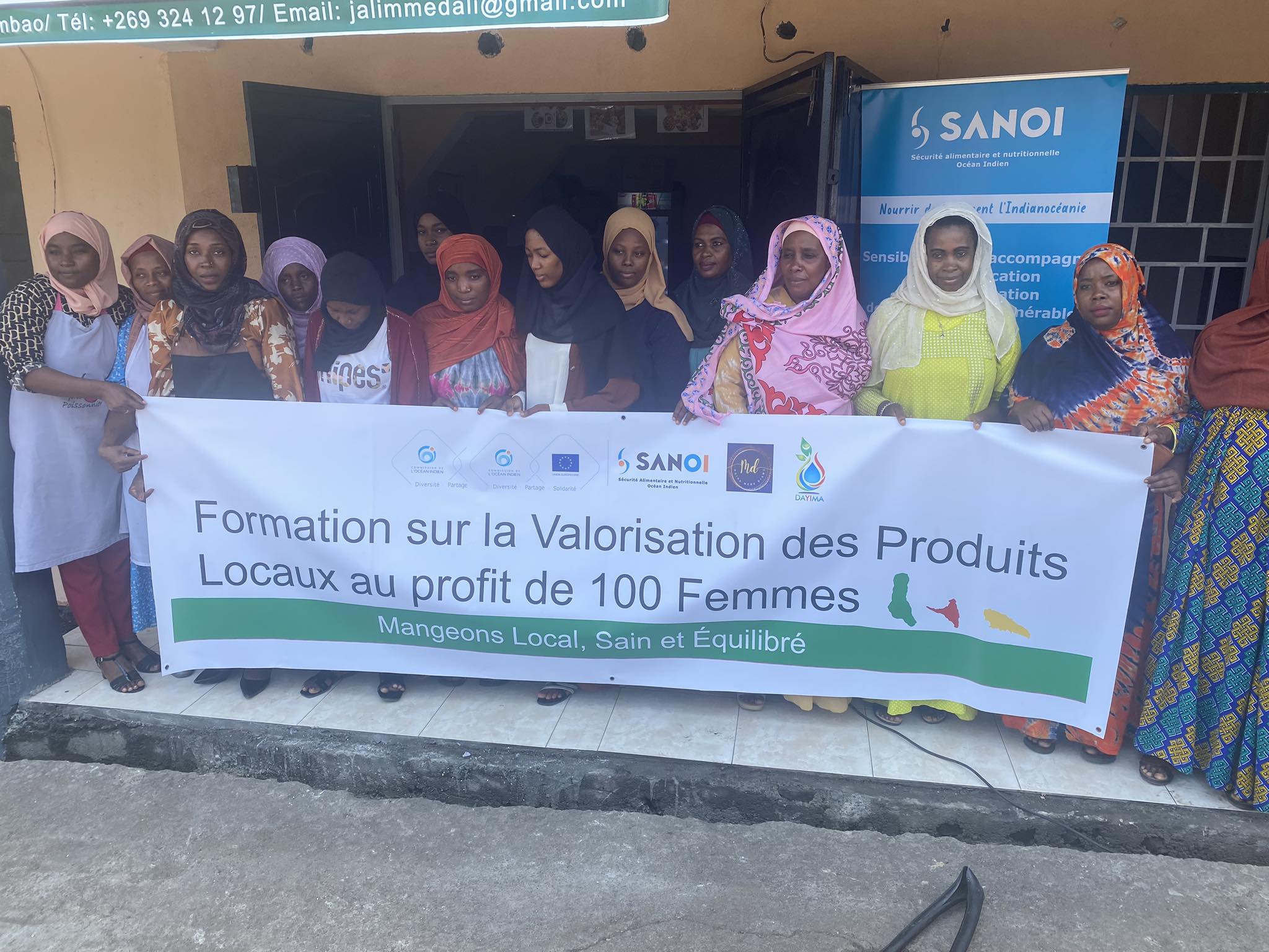 Des femmes formées sur le mode nutritionnel sain